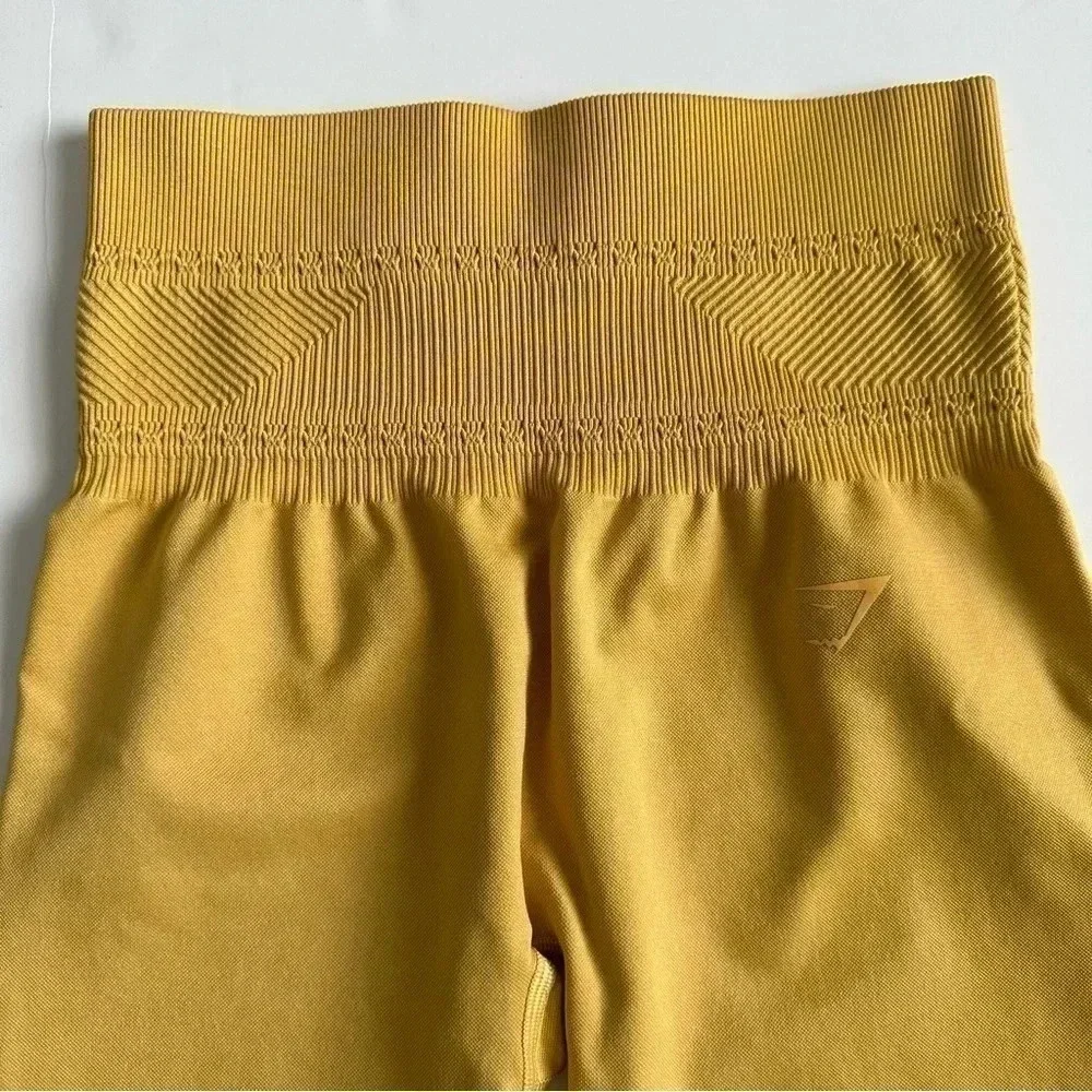 Gymshark‎ Studio Leggings Yellow Small